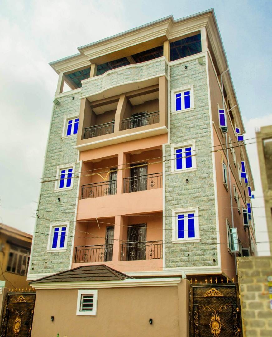 Newly built Decent Miniflat with Pop finishing prepaid meter borehole water 